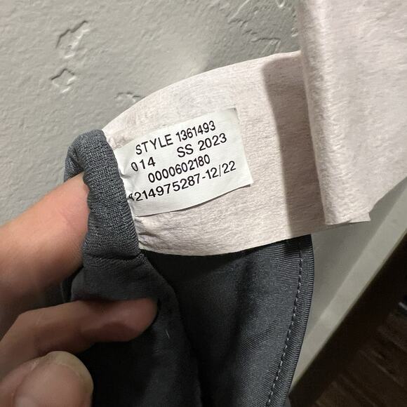 Under Armour Shorts Mens S Small Launch 7" Grey Black Fitted Brief Lined Running - Picture 9 of 12